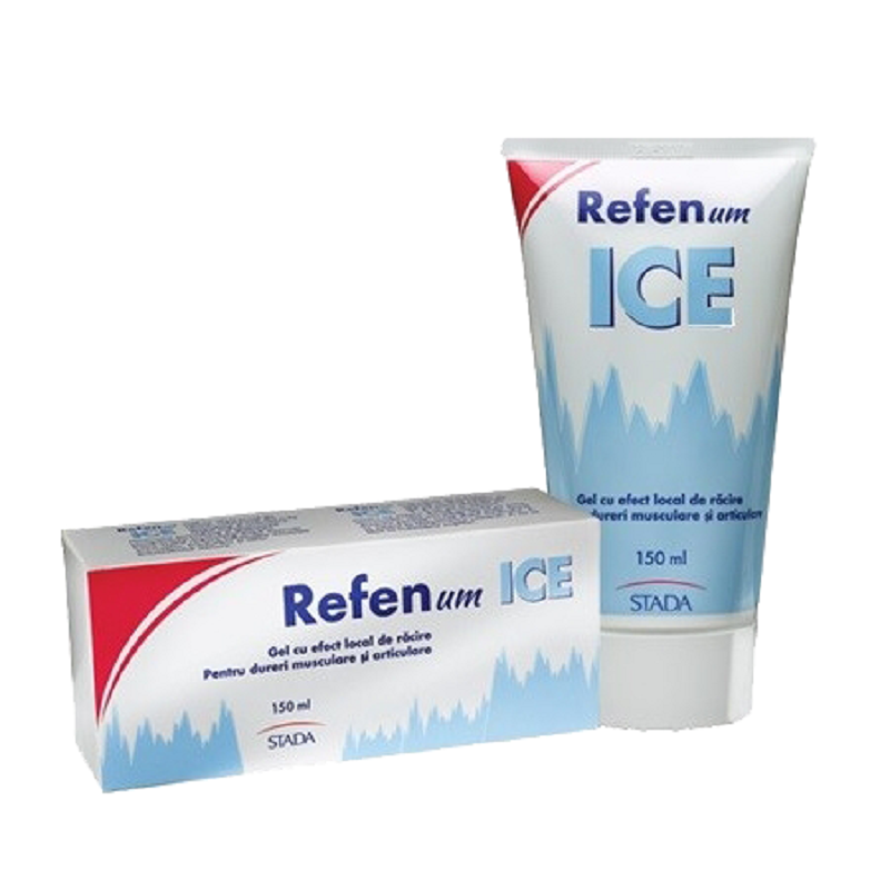 Gel cu efect de racire Refenum, Ice, 150 ml, Stada