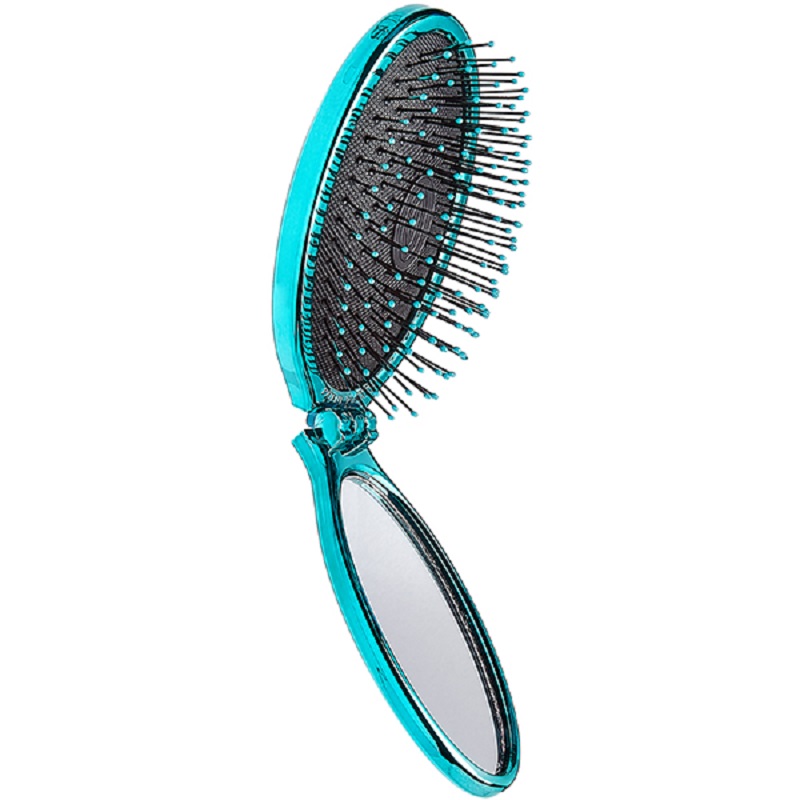 Perie pentru descurcarea parului, Wet Brush, Pop and Go,  Turquoise, JD Beauty Group