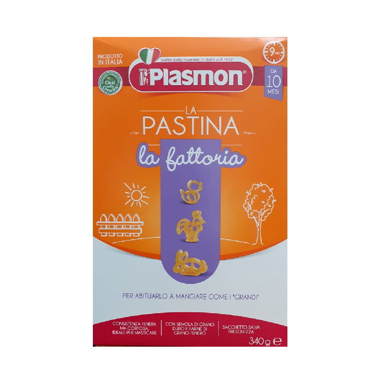 Paste Ferma Animalelor, +10 luni, 340 g, Plasmon