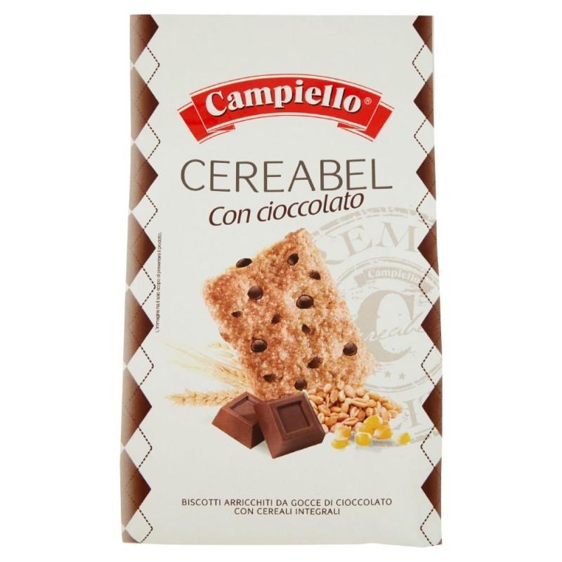 Biscuiti cu ciocolata Cereabel, 240 g, Campiello