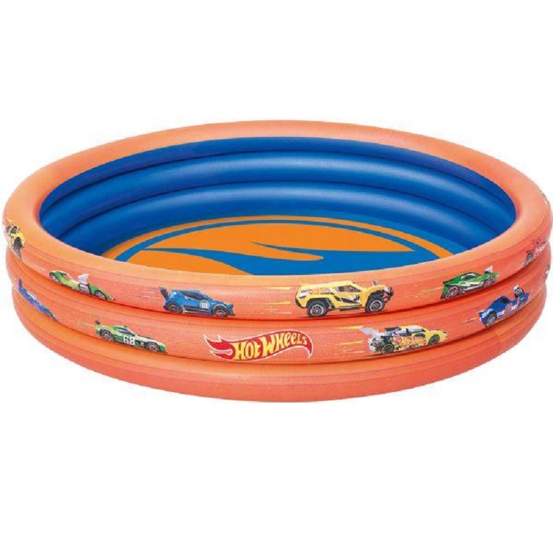 Piscina gonflabila 122x25 cm, Hot Wheels, B93403, Bestway