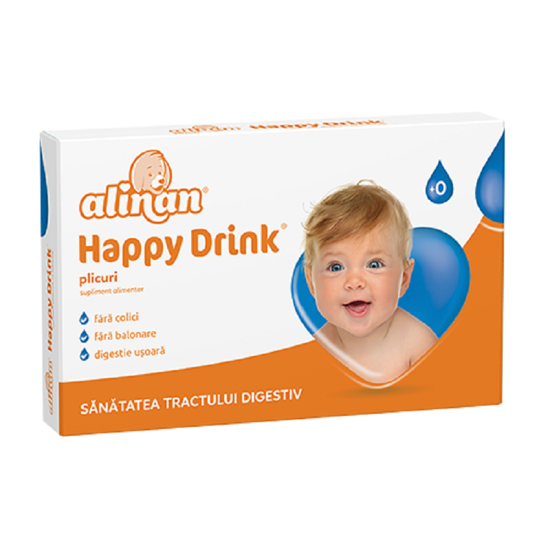 Alinan Happy Drink anticolici, 12 plicuri, Fiterman	