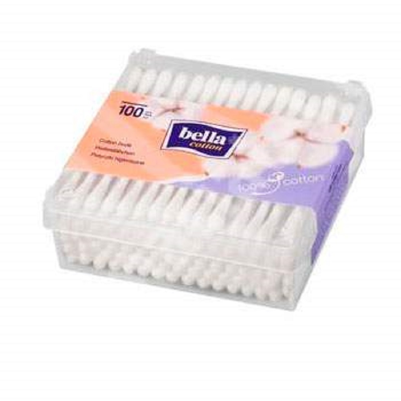Betisoare pentru urechi, 100 bucati, Bella
