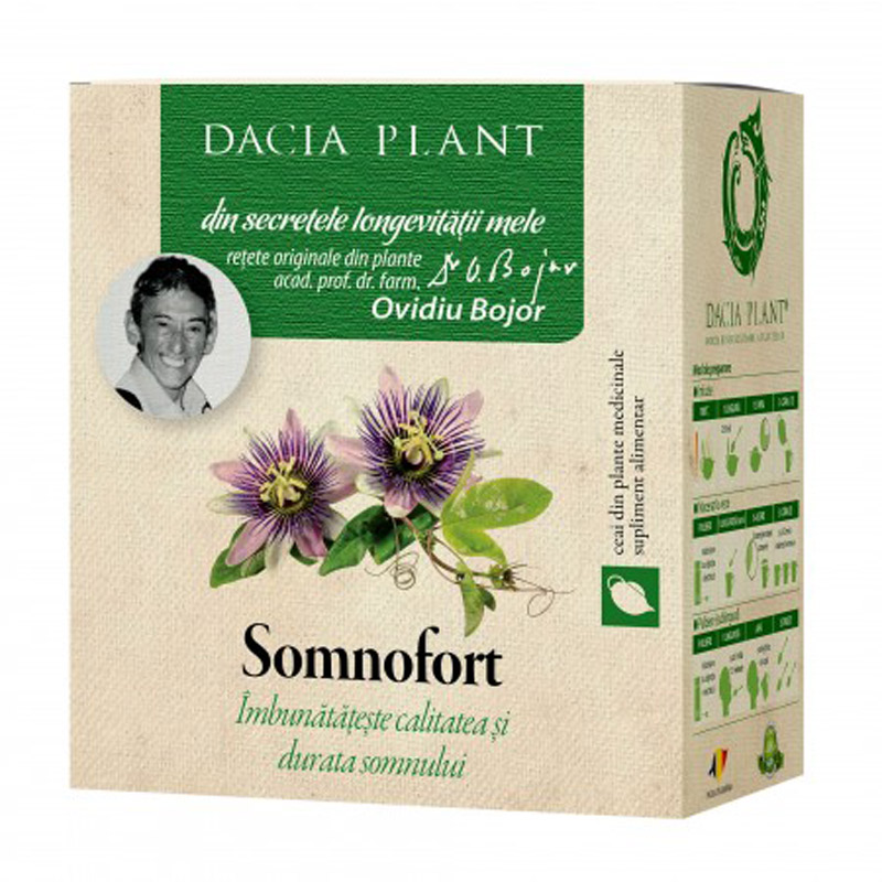 Ceai Somnofort, 50 g, Dacia Plant