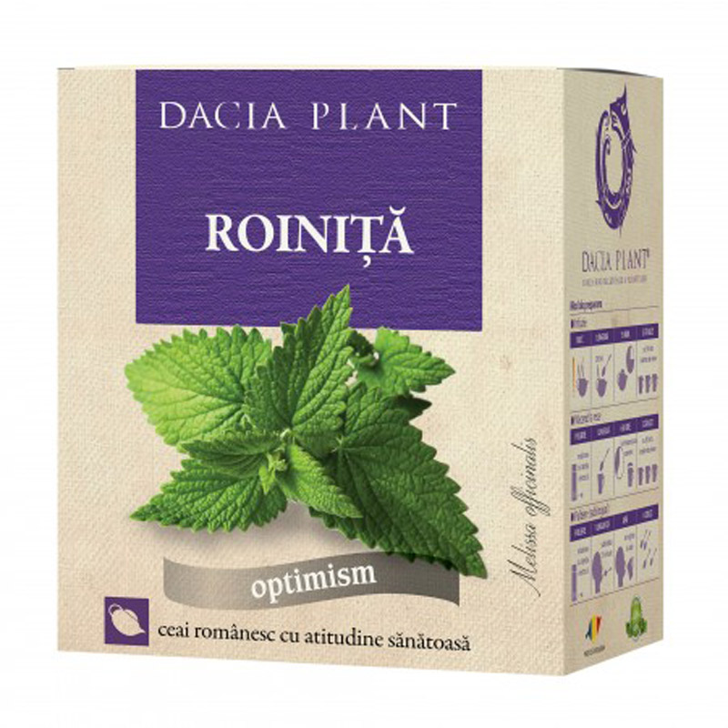 Ceai de roinita, 50 g, Dacia Plant