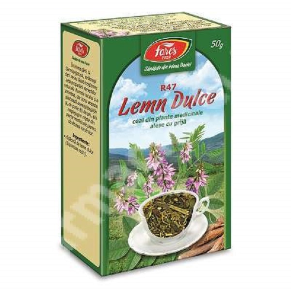 Ceai lemn dulce, 50 g, Fares