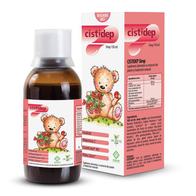 Cistidep sirop, 150 ml, Dr. Phyto