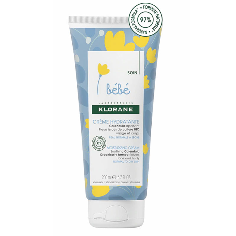 Crema hidratanta, 200 ml, Klorane Bebe