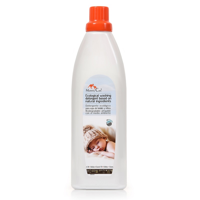 Detergent concentrat de rufe natural, eco-friendly pentru piele sensibila si bebelusi, 1L, Mommy Care 