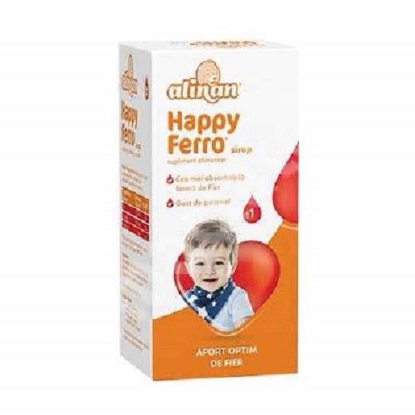 Happy Ferro sirop, 100 ml, Fiterman Pharma