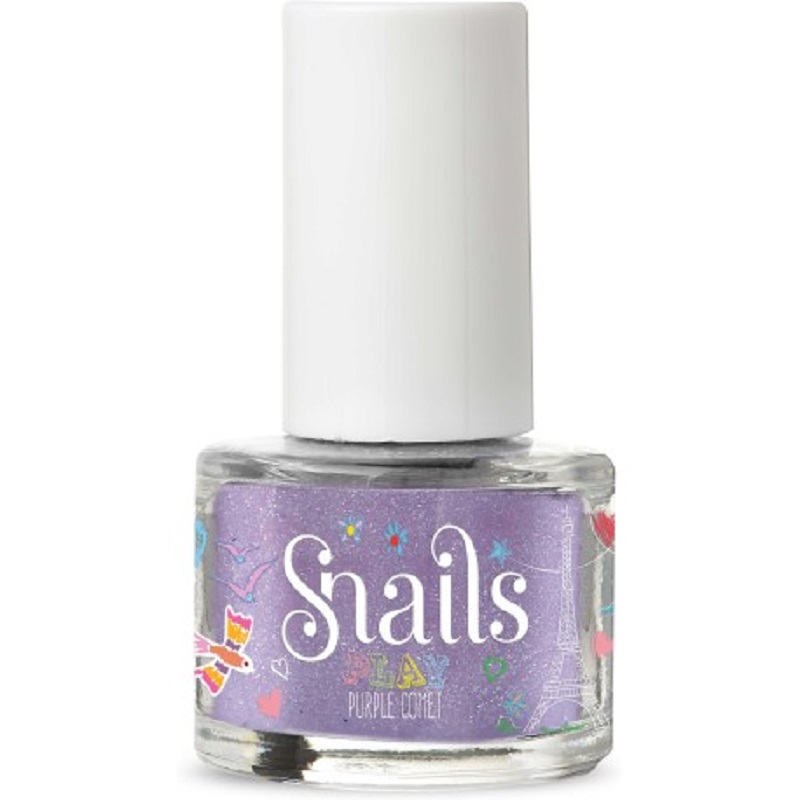 Lac de unghii oja pentru copii Play Purple Comet, 7 ml, Snails