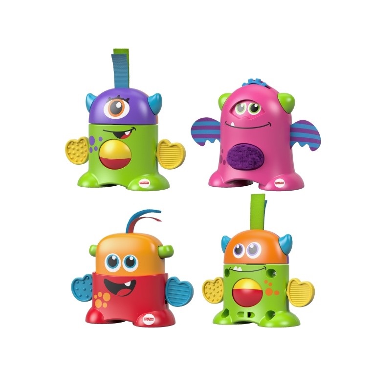 Micutii monstri, MTFHF83, +6 luni, Fisher Price