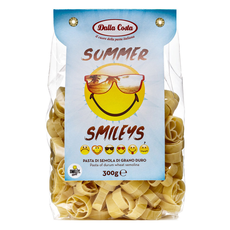 Paste din grau dur Smiley, 300 g, Dalla Costa