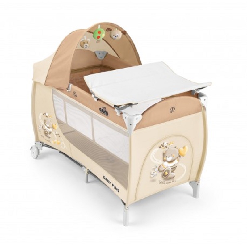 Patut Pliant Daily Plus Orso Beige, L113-240, Cam