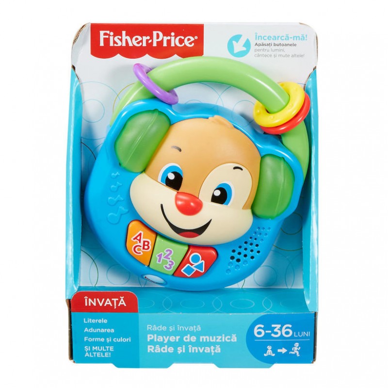 Player de muzica, MTFTG11, 6-36 luni, Fisher Price