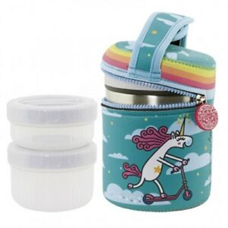 Termos pentru mancare solida Drink Life, Unicorn, 1000 ml, Laken