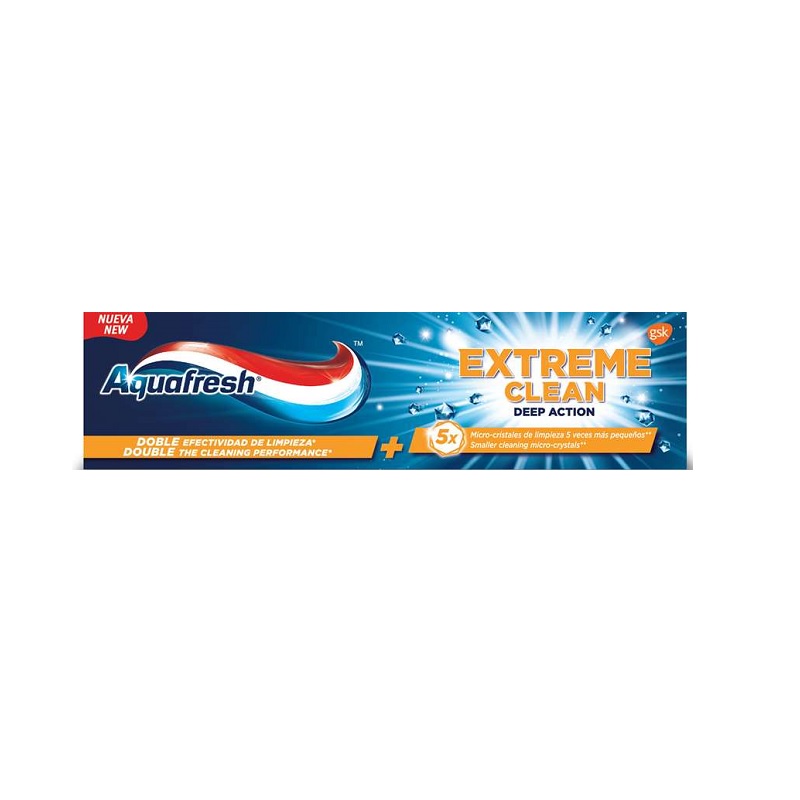 Pasta de dinti Extreme Clean Deep Action, 75ml, Aquafresh