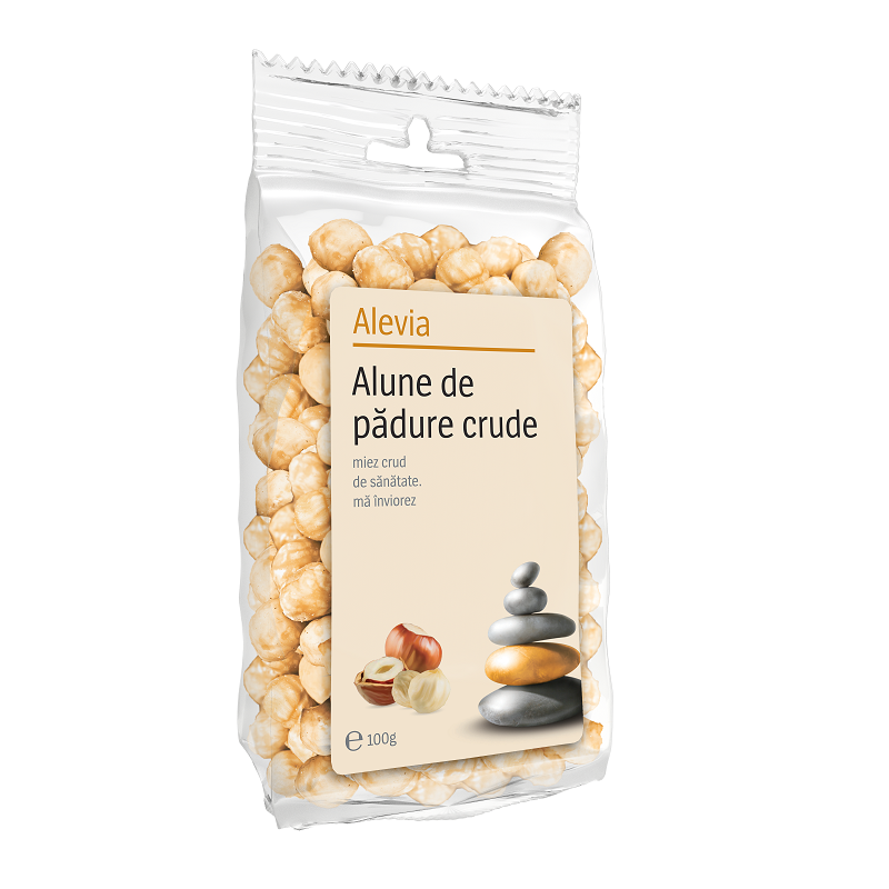 Alune de padure crude, 85gr, Alevia