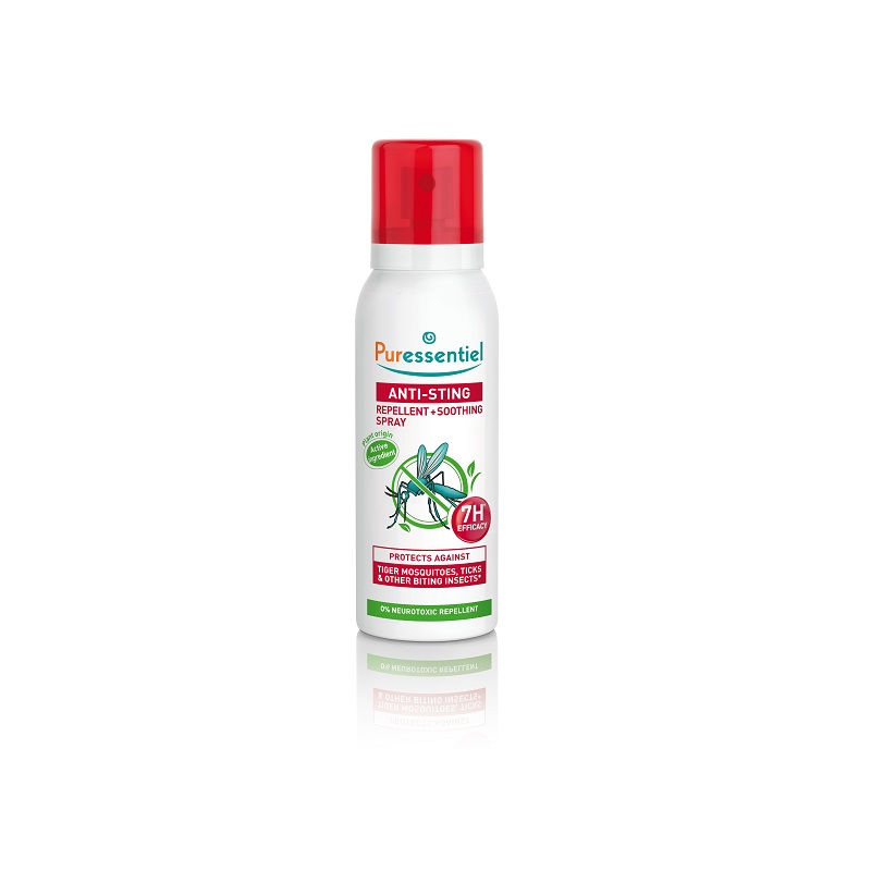 Spray repelent si calmant Anti-Sting, 75 ml, Puressentiel