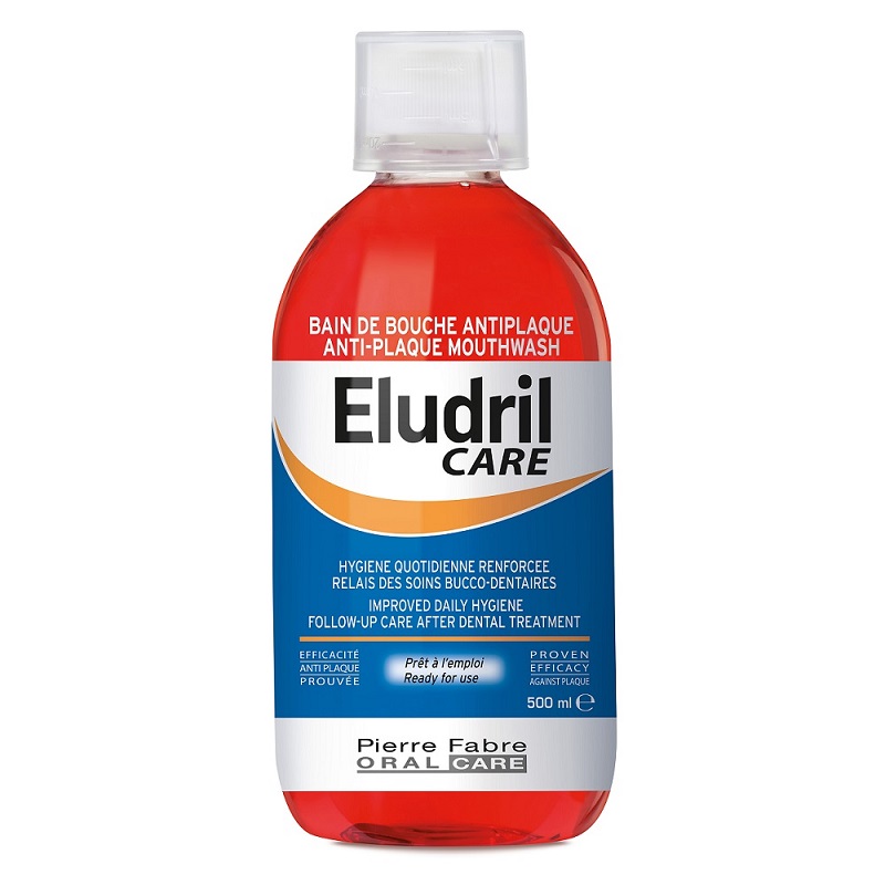 Apa de gura antiplaca, 500 ml, Eludril