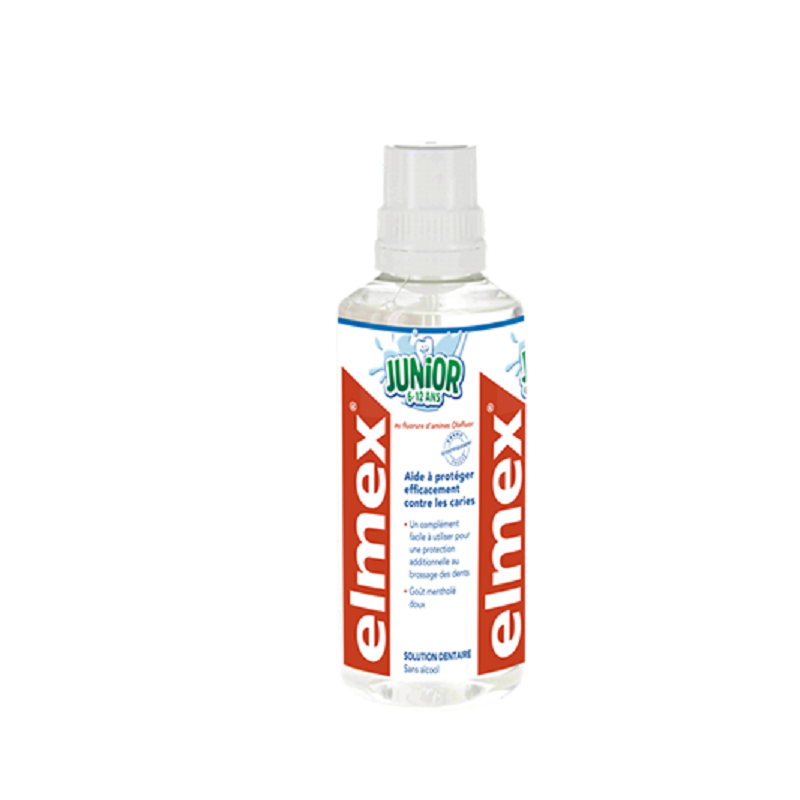 Apa de gura Junior 6-12 ani, 400 ml, Elmex