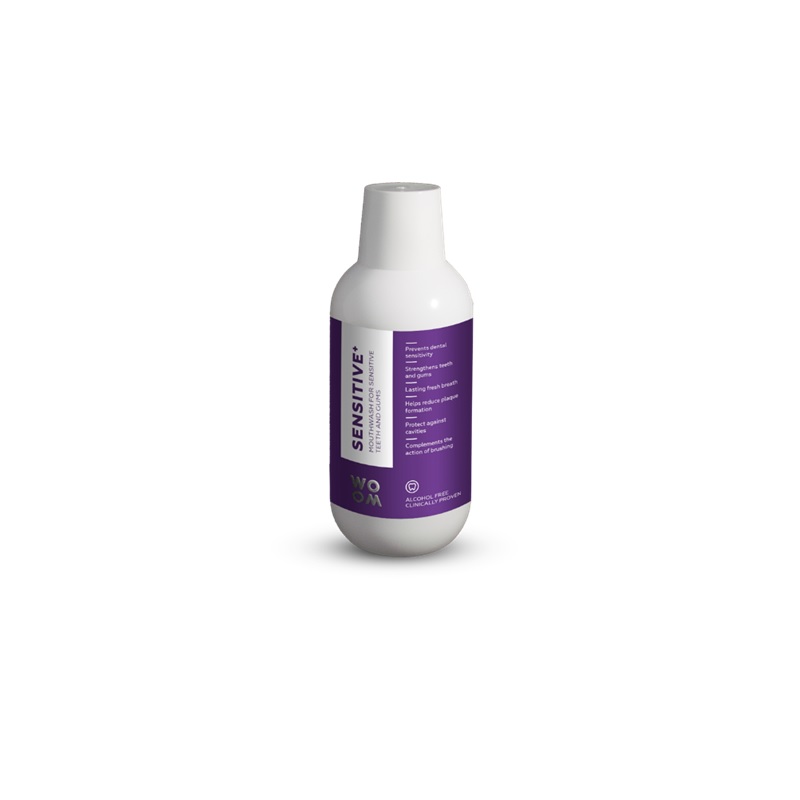 Apa de gura Sensitive Plus, 500 ml, Woom