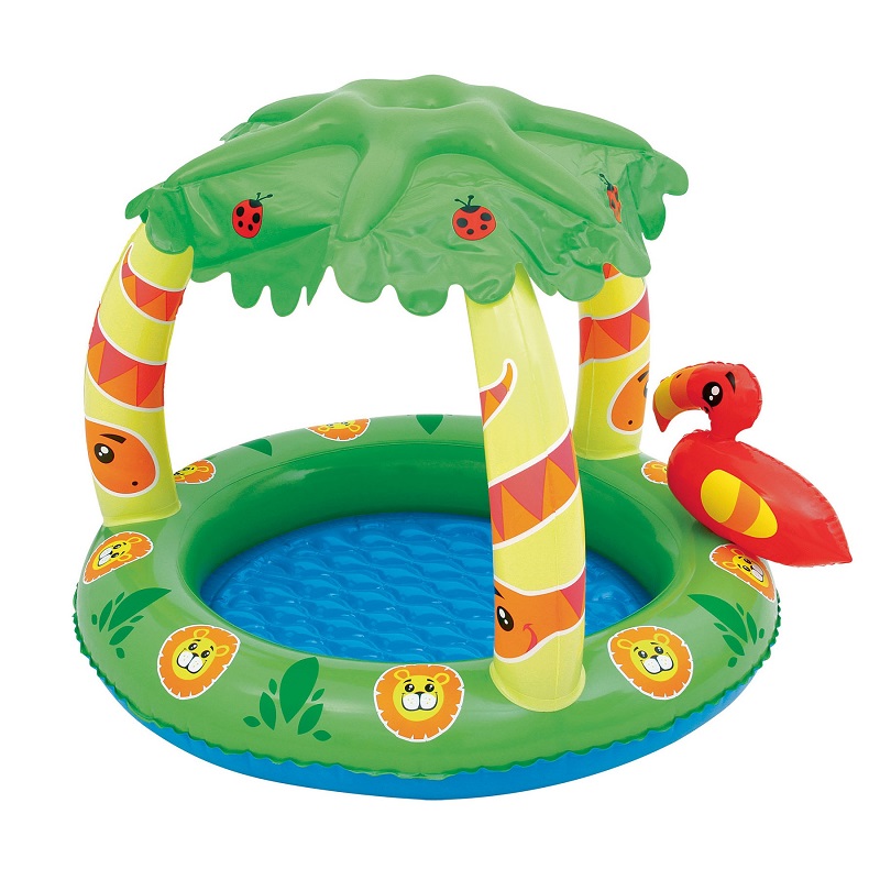 Piscina de joaca gonflabila Friendly Jungle 99x71 CM, B52179, Bestway