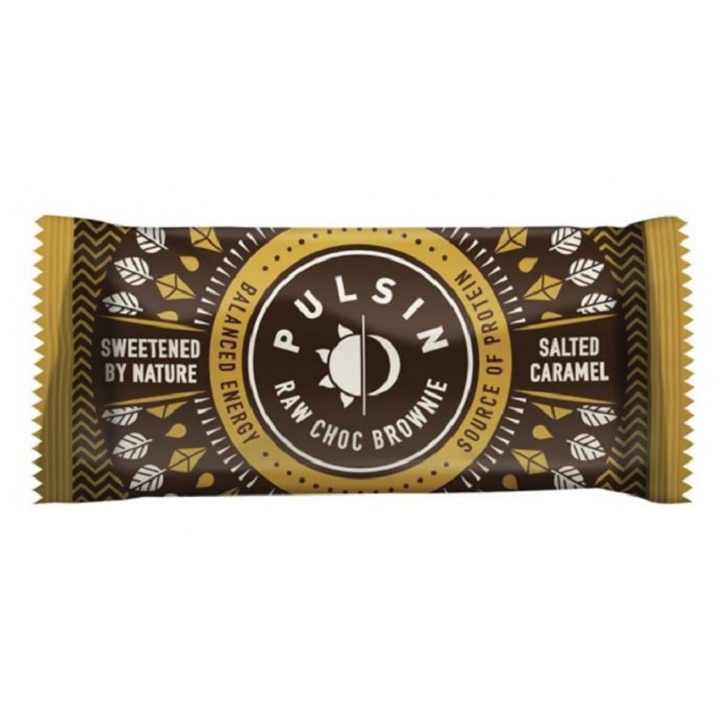 Baton Caramel si Sare, 50 gr, Pulsin