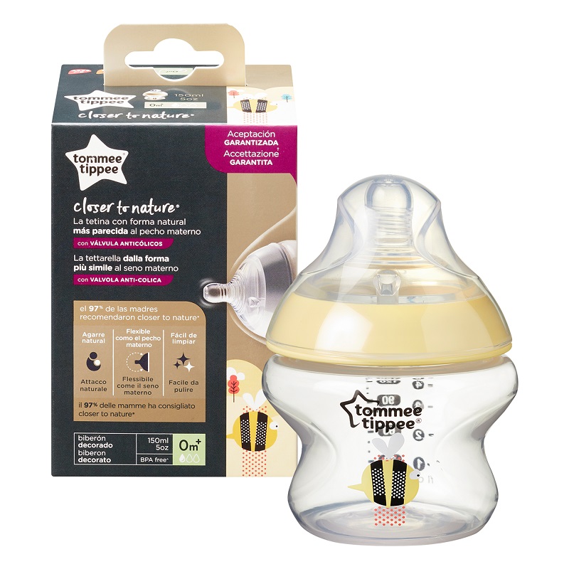 Biberon Decorat, 150 ml, Tommee Tippee