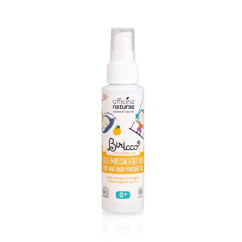 Spray Ulei de masaj pentru Mama si Bebe, +0 luni, 100ml, Biricco