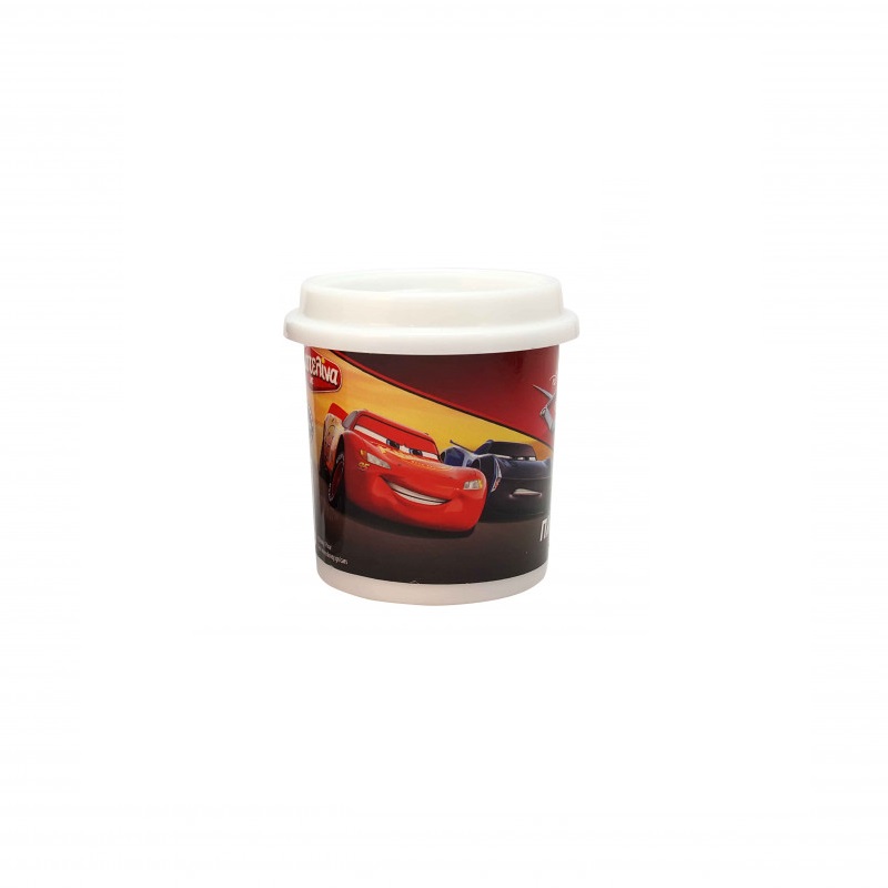 Borcan cu plastilina asortata Cars, 114 gr, Disney Pixar