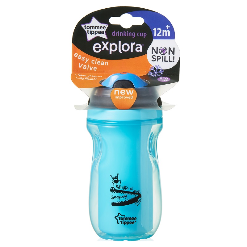 Cana sipper izoterma explora albastru, 160 ml, Tommee Tippee