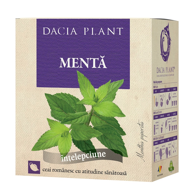 Ceai de Menta, 50 g, Dacia Plant