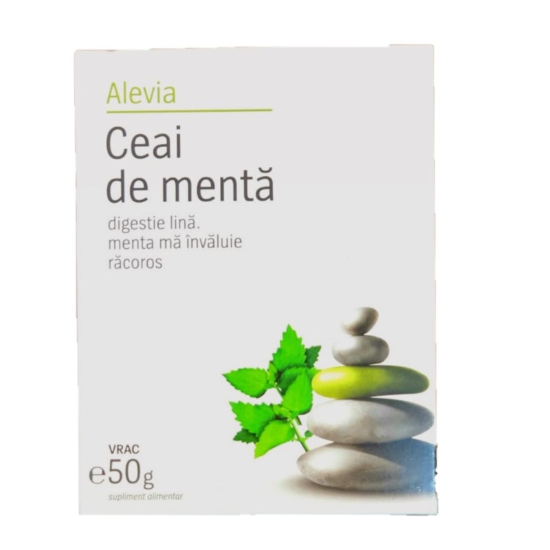 Ceai de menta, 50g, Alevia