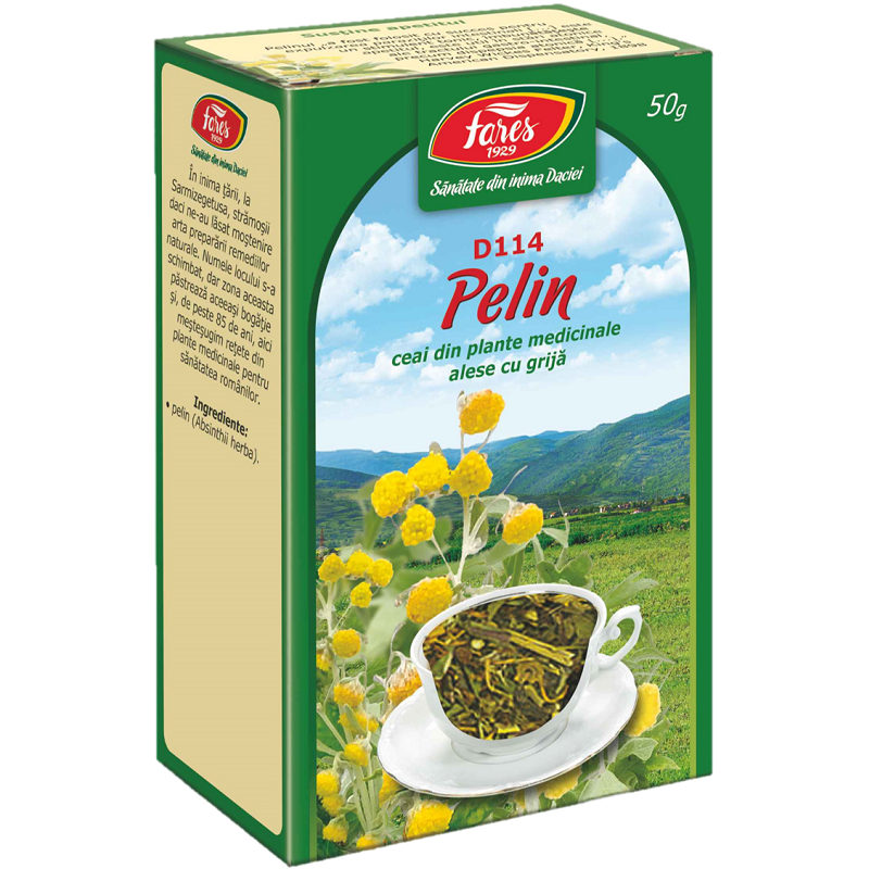 Ceai pelin, 50 g, Fares