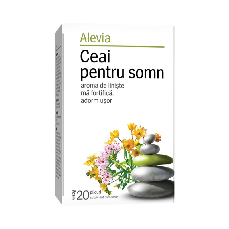 Ceai pentru somn, 20 plicuri, Alevia