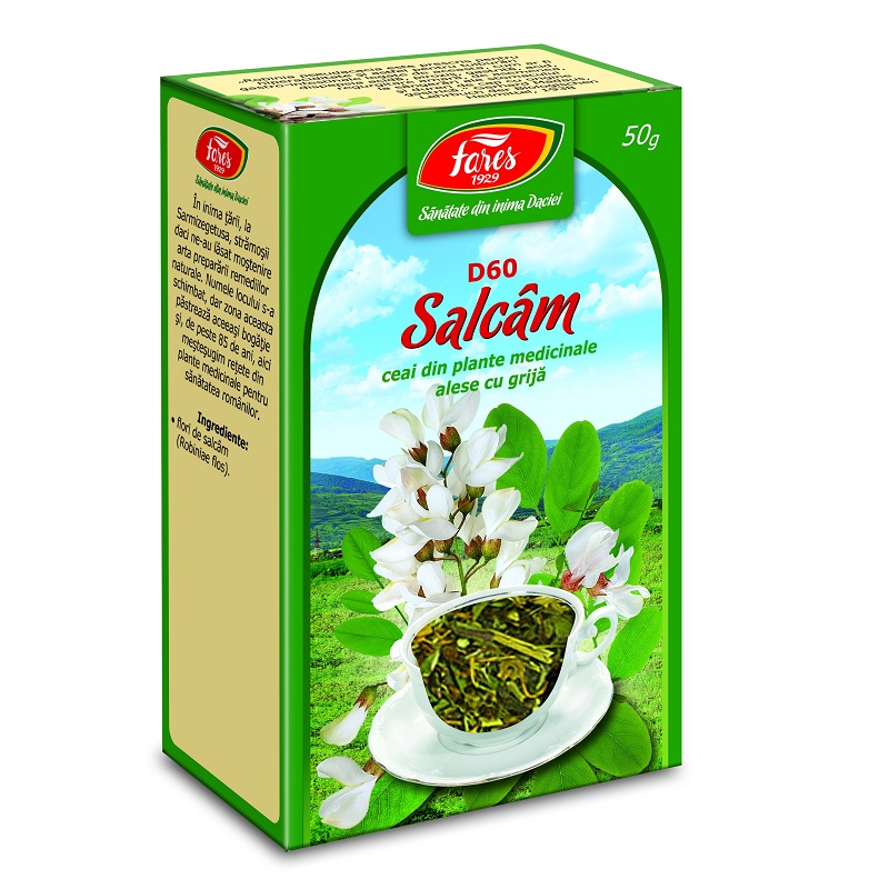 Ceai de salcam, 50 g, Fares