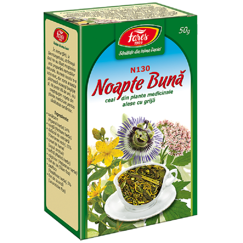 Ceai Noapte Buna, 50 g, Fares