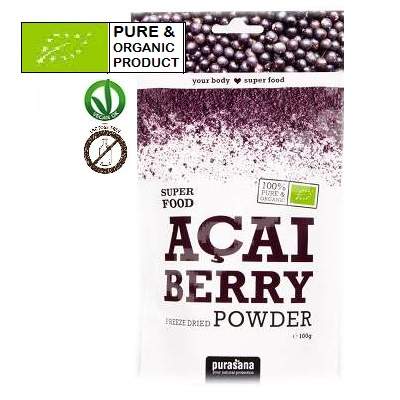 Acai Pudra Bio, 100g, Purasana