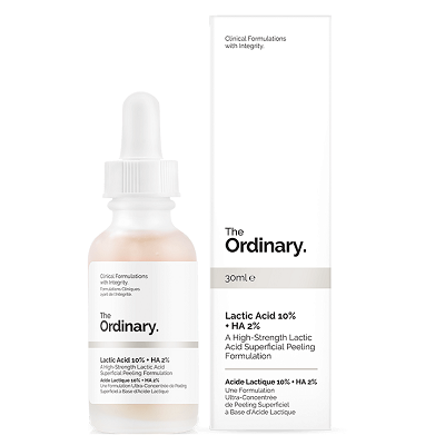 Acid lactic 10% si acid hialuronic 2%, 30ml, The Ordinary