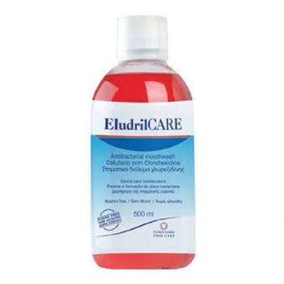 Apa de gura Eludril Care, 500 ml, Pierre Fabre