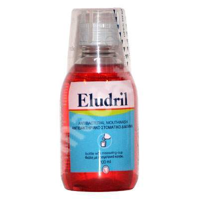 Apa de gura Eludril Classic, 200 ml, Pierre Fabre