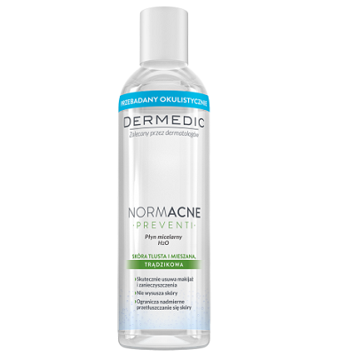 Apa Micelara NormAcne H2O, 200ml, Dermedic