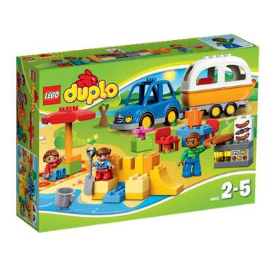 Aventura cu rulota Duplo, 2-5 ani, L10602, Lego