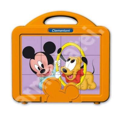 Puzzle Baby Disney, 12 cuburi, CL41334, Clementoni   