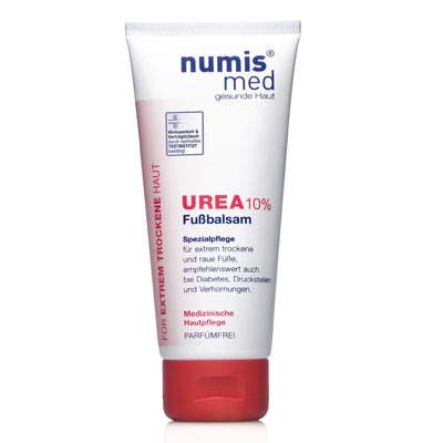 Balsam dermatocosmetic cu uree 10% pentru picioare uscate si foarte uscate, 100 ml, NumisMed 