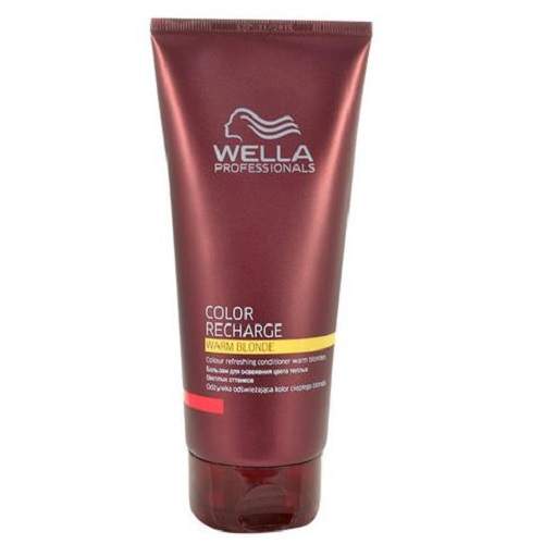 Balsam pentru par blond Color Recharge Warm Blonde, 200 ml, Wella Professionals