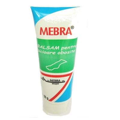 Balsam pentru picioare obosite, 55 g, Mebra