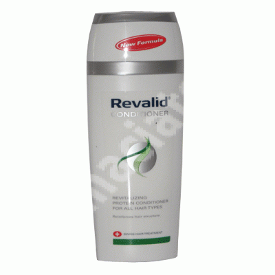 Balsam revitalizant cu ingrediente nutritive naturale Conditioner Revalid, 250 ml, Ewopharma