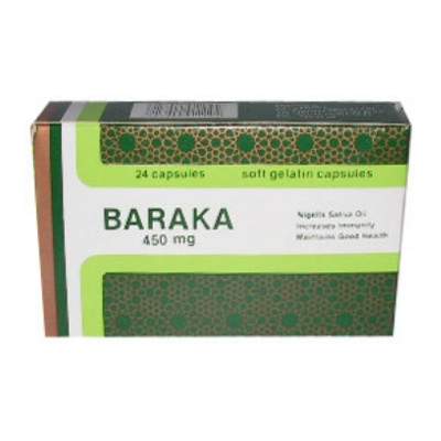 Baraka 450mg, 24 capsule, Pharco 